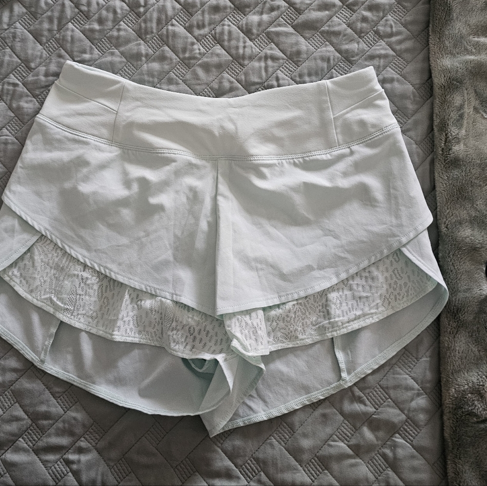 Calia By Carrie Underwood Green Layered Shorts Size S